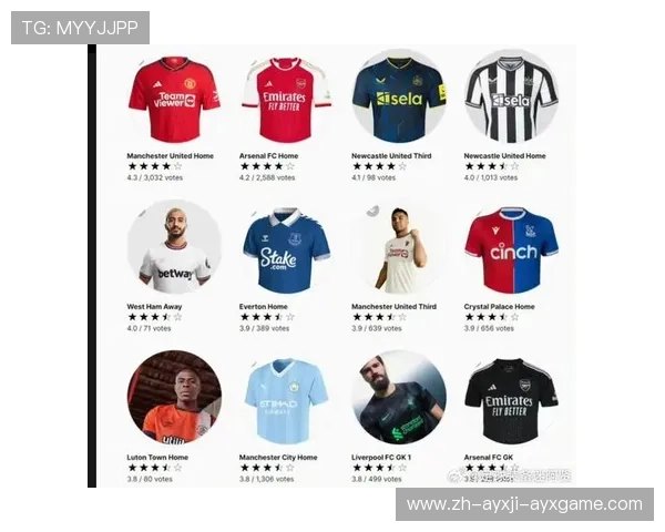 英超2016赛季各队球衣样式盘点